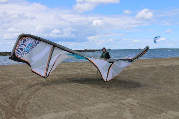 Kite Sailing - Lake Erie Near Sandusky, OH