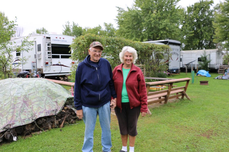 Darryl and Debbie, Swan Lake Campground, www.usathroughoureyes.